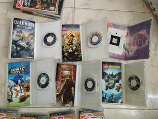 Lote 2 PSP + 14 Videojuegos playstation