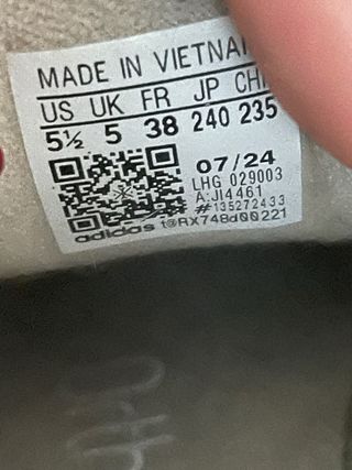 Adidas Campus Beige Talla 38 Mujer