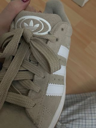 Adidas Campus Beige Talla 38 Mujer