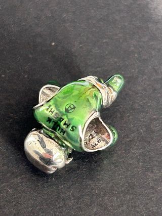 Charm Pandora Hulk Verde y Plata