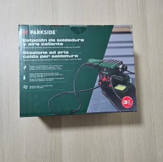Estación de soldadura y aire caliente Parkside