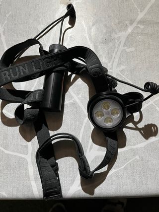 Linterna frontal para correr