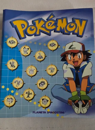 Imanes y Enciclopedia Pokémon Planeta DeAgostini