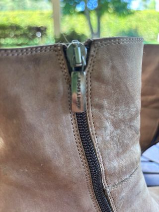 Stivaletti marroni tacco alto