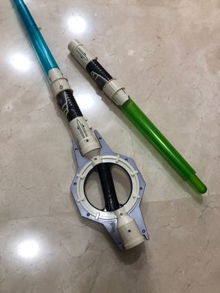 Espada Star Wars con sonido y luz