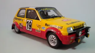 Maqueta Otto Renault 5 Rally Escala 1:18