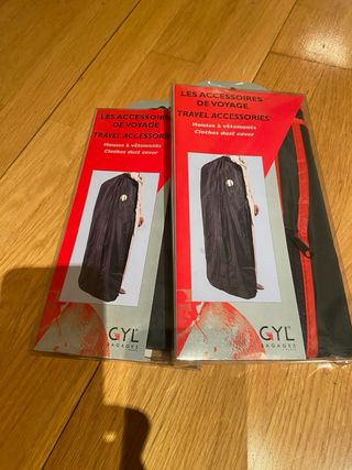2 Porta trajes GYL negro