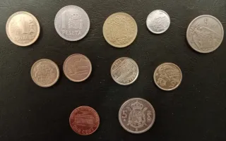 Lote de 18 monedas francesas