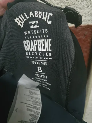 Traje de neopreno para niño Billabong
