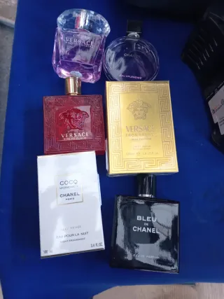 Profumi Versace e Chanel
