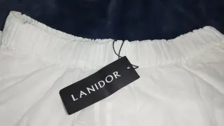 Blusa blanca manga acampanada LANIDOR