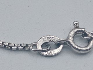 Pulsera de cadena de plata