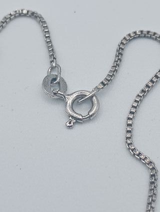 Pulsera de cadena de plata