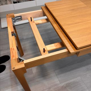 Mesa de comedor extensible madera