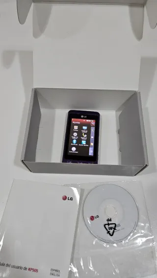 Móvil LG KP505 Morado