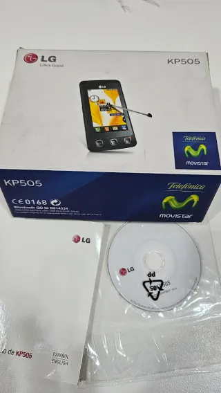 Móvil LG KP505 Morado
