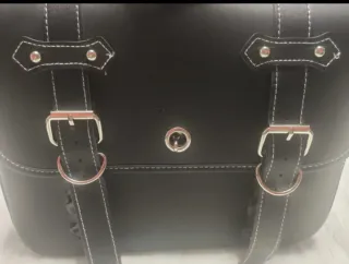 Bolsas de sillín grandes para moto