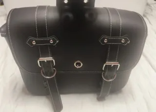 Bolsas de sillín grandes para moto