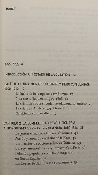 Las independencias de América