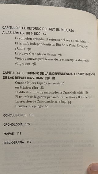 Las independencias de América