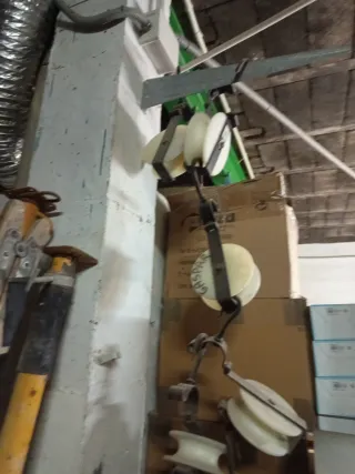 Poleas carruchas cables