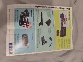 Catalogo Folleto Sega Master System II