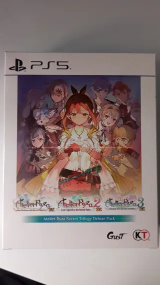 (PRECINTADO) Atelier Ryza Trilogy Deluxe Pack PS5