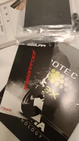 Chaqueta de moto Segura blanca