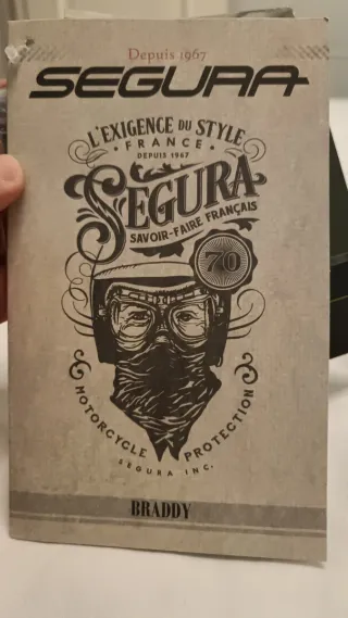 Chaqueta de moto Segura blanca