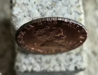 Moneda 2 Maravedís Isabel II 1848 Segovia MBC+