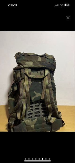 Mochila militar camuflaje