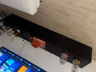 Mueble TV Ikea Negro