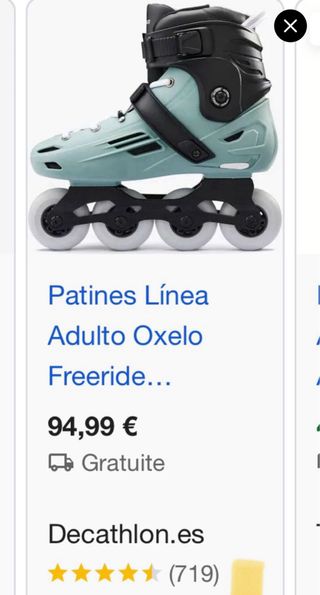 Patinetes Oxelo MF500 + Protecciones REGALADAS.