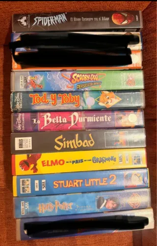 8 Películas Infantiles VHS