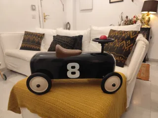 Correpasillos Vintage Coche Negro