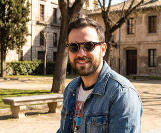 Gafas Sol Steampunk Redondas Abatibles Flip-Up