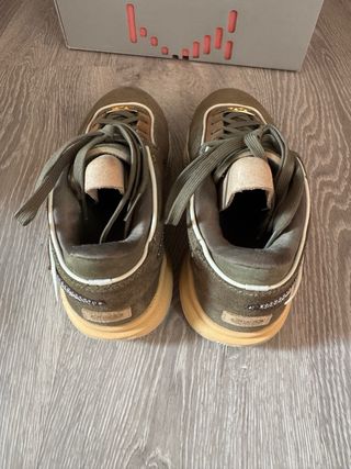 Nike LeBron XX Talla 40 Verde/Marrón