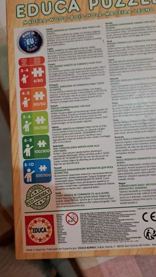 Puzzle y silla Encanto Disney - Mini mouse