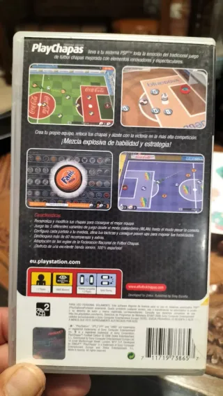 Juego PSP PlayChapas Football Edition