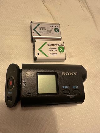 Sony HDR AS-20 Cámara Acción + 2 Baterías