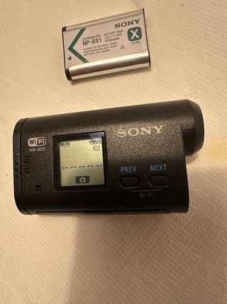 Sony HDR AS-20 Cámara Acción + 2 Baterías