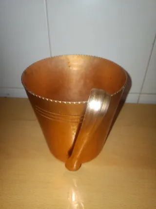 Cubiteras de cobre con pinzas