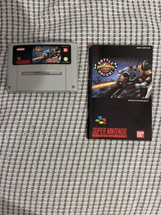 Super Nintendo Battle Racers Power Rangers Zeo