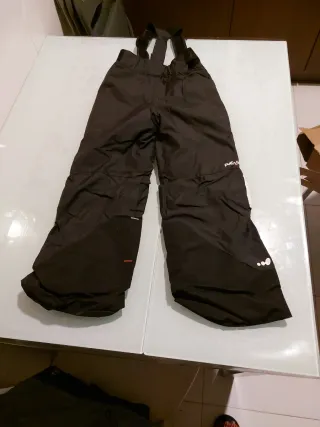 Pantalón de esquí negro 4 años