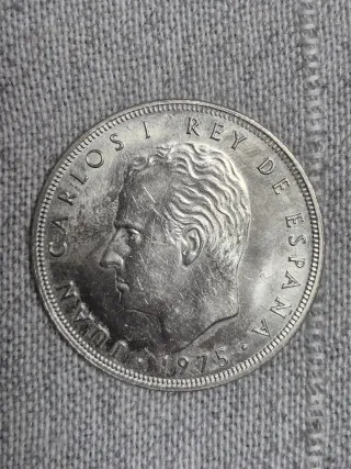 7 Monedas 100 Pesetas 1975 Juan Carlos I