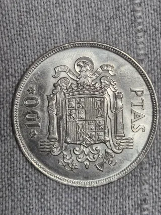 7 Monedas 100 Pesetas 1975 Juan Carlos I