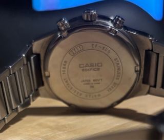 Reloj Casio Edifice Plata Cronógrafo
