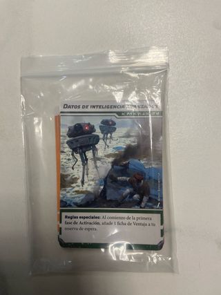 Star Wars Legion Cartas Objetivo Castellano