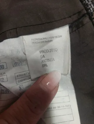 Blazer de lana  Emporio Armani Talla 52 Nuevo