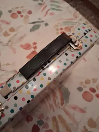 Maletín infantil de lata multicolor